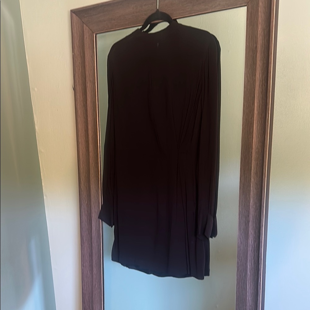 rag & bone Classic Black Long Sleeve Dress